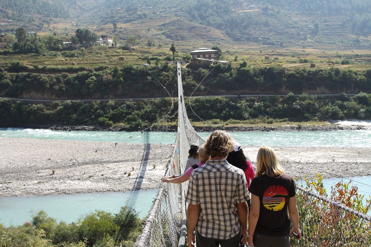 Punakha suspension bridge