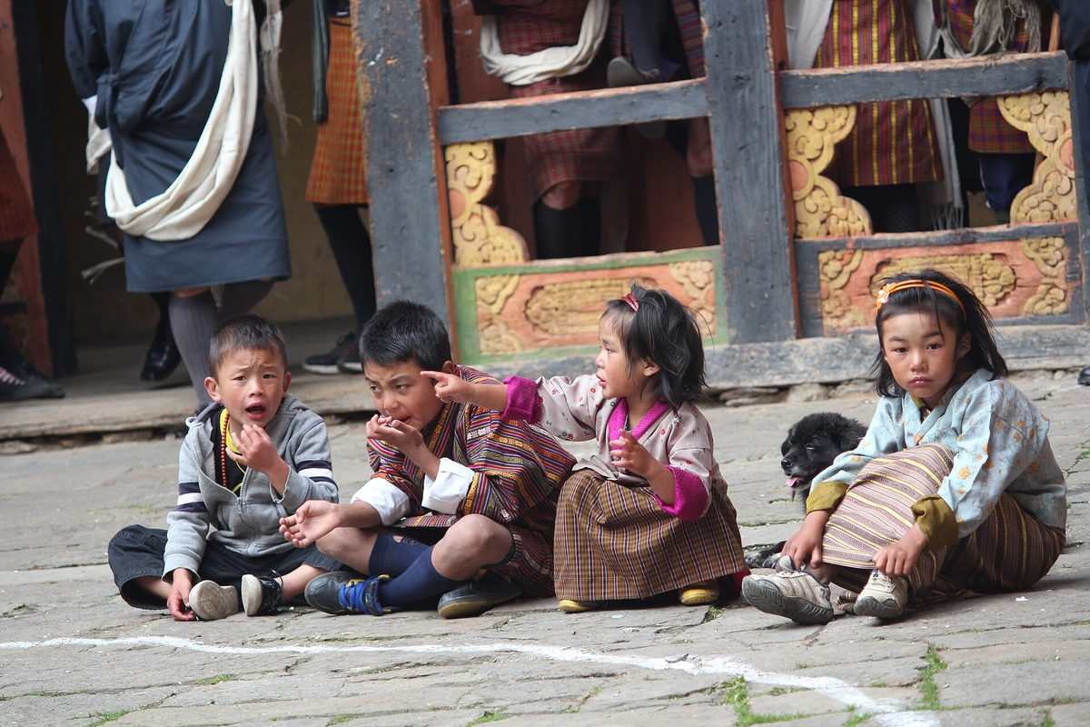 Tshechu festival, Jakar